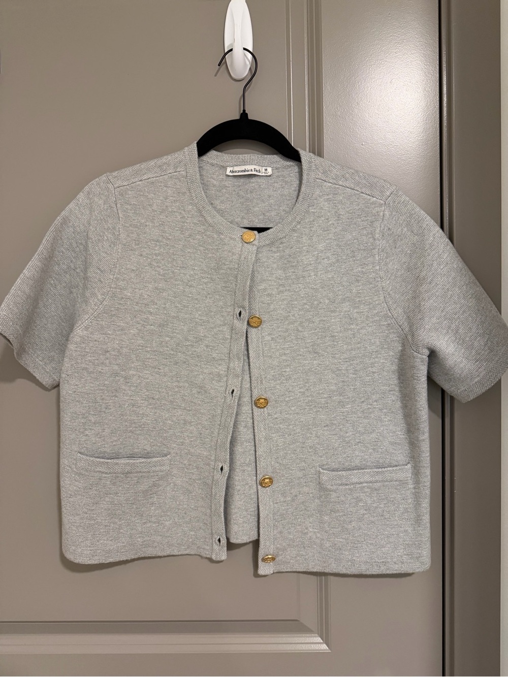 Abercrombie Short Sleeve Sweater (M)